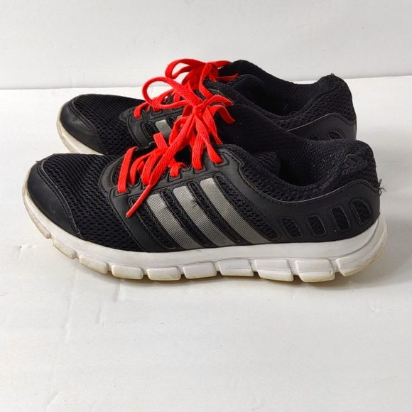 Women's Adidas Athletic Running shoes Black with hot pink shoe strings s… - Picture 4 of 10